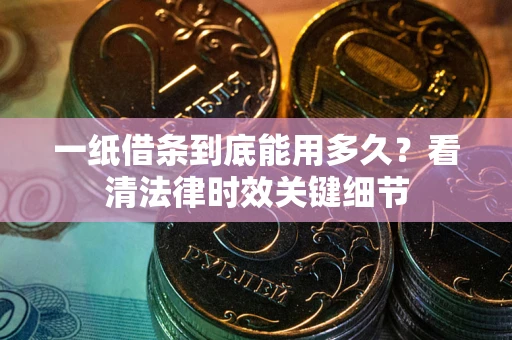 武汉一纸借条到底能用多久？看清法律时效关键细节