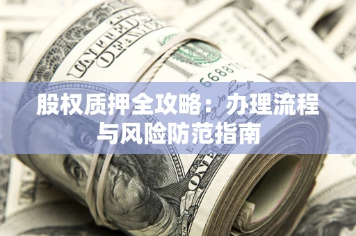 武汉股权质押全攻略：办理流程与风险防范指南